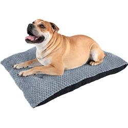 GASUR Large Dog Bed Crate Pad Mat Ultra Soft 24''/30''/36''/42'' Washable Large Medium Small Pet Beds Cat Beds Mattress Kennel Pads