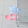 SEIS Multifunction Rabbit Water Dispenser 500ML Dog Water Bottle Hanging Cage Small Pet Foods Bowl Pet Automatic Bottle for Cats Dogs Guinea Pig Squirrel Hedgehog