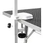 Flying Pig 32'' Small Size Heavy Duty Stainless Steel Frame Foldable Dog Pet Grooming Table (32'' x 21'') Flying Pig 32'' Small Size Heavy Duty Stainless Steel Frame Foldable Dog Pet Grooming Table (32'' x 21'')
