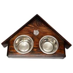 Basset Hound, a Dogs Bowl with a Relief from ArtDog