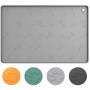 ME.FAN Dog Food Mat[24''x16''] Large Pet Food Mat - Nonslip Silicone Dog Bowl Mat - Washable Dog Feeding Mat for Food and Water, Waterproof Dog Food Mats for Floors