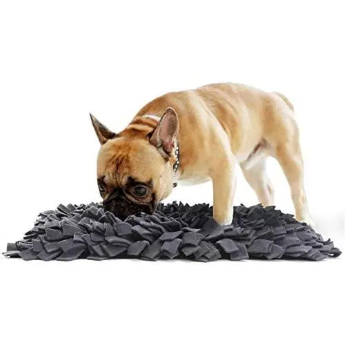 Tamu style Dog Snuffle Mat for Feeding, Hunting, Foraging (12½'' x 18½'') Playful Food and Treat Surface & Small, Medium, Large Breed Pets & Durable, Reusable, Machine Washable Tamu style Dog Snuffle Mat for Feeding, Hunting, Foraging (12½'' x 18½'') Playful Food and Treat Surface & Small, Medium, Large Breed Pets & Durable, Reusable, Machine Washable