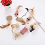 Balacoo 1 Set Cat Wand Toys Feather Teaser Cat Toys Teaser Stick Toys for Cats Pets