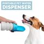 Pet Water Bottle for Dogs 10oz Collapsible Portable and Convenient Travel Outdoor Water Dispenser