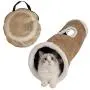 GOHOO PET Cat Tunnel Pop-up Crinkle Paper Pet Tube Collapsible Pet Tunnel Interactive Play Toy with Peekaboo Holes GOHOO PET Cat Tunnel Pop-up Crinkle Paper Pet Tube Collapsible Pet Tunnel Interactive Play Toy with Peekaboo Holes