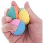 10 pcs Pet Toy Latex Balls Colorful Chew for Dogs Cats Puppy Kitten Soft Elastic