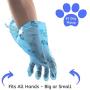 [ 50 Bags ] [ 2 Week Supply] Dog Poop Bags, Keep Your Hands Clean With Easy Handle Ties. Fits All Hand Sizes. Eco-Friendly - 100% Recyclable - No Mess, No Fuss. [ Leash Clip Included ]