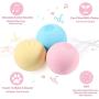 Dorakitten 3PCS Cat Toy Ball Interactive Cat Training Toy Pet Playing Ball Pet Squeaky Toy