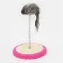 Ychaoya Pet Cat Playing Toys Sisal Spring Seat Cat Scratch Board with Mouse, Board Diameter: 15cm, Random Color Delivery Ychaoya Pet Cat Playing Toys Sisal Spring Seat Cat Scratch Board with Mouse, Board Diameter: 15cm, Random Color Delivery