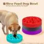 wangstar Slow Pet Bowl Slow Feeder for Dog Cats, Bloat Stop Puzzle Bowl Fun Maze Feeder Slow Feeding Anti-Skid Design wangstar Slow Pet Bowl Slow Feeder for Dog Cats, Bloat Stop Puzzle Bowl Fun Maze Feeder Slow Feeding Anti-Skid Design