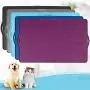 IMPAWFAN Silicone Pet Feeding Mat for Dogs and Cats, 23''x14'' Waterproof Pet Food Mat Tray with Edges, Non Slip Dog Cat Bowl Mat for Food and Water, Pet Bowl Mat Dog Placemats for Floors IMPAWFAN Silicone Pet Feeding Mat for Dogs and Cats, 23''x14'' Waterproof Pet Food Mat Tray with Edges, Non Slip Dog Cat Bowl Mat for Food and Water, Pet Bowl Mat Dog Placemats for Floors