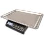 ZIEIS | 30 Lb. Capacity | Medium Pet Series - Digital Cat Scale | Z30P-SST | BigTop (15'' x 10'' x 1'' ID) Stainless Steel Top | AC/DC Power | 0.1 Ounce Accuracy