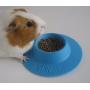 STAYbowl Tip-Proof Ergonomic Pet Bowl for Guinea Pig and Other Small Pets; 1/4-Cup Size; Sky Blue
