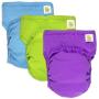 Pet Magasin Reusable Washable Dog Diapers (Pack of 3), Highly Absorbent with Strong & Flexible Velco