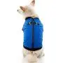 Gooby Fashion Dog Vest - Small Dog Sweater Bomber Dog Jacket Coat with D Ring Leash and Zipper Closure - Dog Clothes for Small Dogs Girl or Boy for Indoor and Outdoor Use
