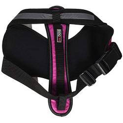 Dogline Unimax Multi-Purpose Dog Harness Vest with Do Not Pet Patches Adjustable Straps Comfy Fit Breathable Neoprene for Medical Service Identification and Training Dogs