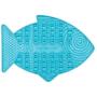 Lickimat Casper & Felix, Fish-Shaped Cat Slow Feeders for Feline Boredom and Anxiety Reduction; Perfect for Food, Treats and Anxiety Reduction. Modern Alternative to a Cat Bowl.