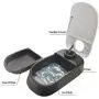 PAWISE Automatic Pet Feeder Food Dispenser with Timer for Cats and Dogs (1 Meal) PAWISE Automatic Pet Feeder Food Dispenser with Timer for Cats and Dogs (1 Meal)