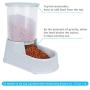 Noodoky Pet Feeder Set, Automatic Cat feeders and 2.5L Waterer, Auto Gravity Water and Food Dispenser for Small Medium Cat Dog