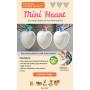 Choco Nose C607 Small Dog Cat Rabbit Food Bowl. Pet Wire Cage Removable Feeder Cute Mini Heart Shape Crate Animal Feeding Crock Water Dish Puppy Bunny Guinea Pig Chinchilla Bird BPA-Free