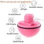 MICOKA Smart Interactive Cat Toy, Newest Version 360 Degree Self Rotating Ball, USB Rechargeable Pet Toy, Build-in Spinning Led Light, Exercise Chaser Toy for Cats and Dogs- Upgrade New