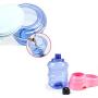 Xihouxian Environmentally Friendly Resin Material Dog and Cat Drinking Fountain Siphon Principle to Prevent Water Leakage Stability and Safety 3.8L C40