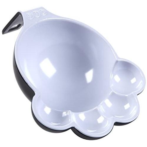 ORE Pet Black & White Two Tone Large Pet Food Scoop, ST076
