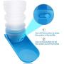 HAWANA Dog Water Bottle Foldable Pet Water Bottle with Leak Proof Portable Dog Water Bottles for Walking, Retractable Dog Water Bowl Dispenser Fit for Dogs and Cats