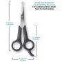 Pets First Pet Grooming Scissors - Body & Facial Trimmer, Stainless Steel Blades - Round Tip Shears for Long, Medium, Short, Thick, Wiry, Curly Hair - Lightweight Cutter for Dogs & Cats - Set of 2