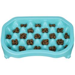 Neater Pet Brands - Neater Slow Feeder - Fun, Healthy, Stress Free Dog Bowl Helps Stop Bloat Prevents Obesity Improves Digestion (2.5 Cup, 6 Cup, Double Diner/w Water Bowl)