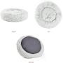 MUUBOOX Dog Bed, Cat Bed, Calming Donut Cuddler,Puppy Dog Beds Large Dogs, Indoor Dog Calming Beds, Warm Dog Sofa, Washable