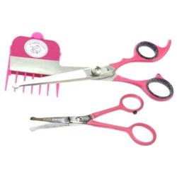 Scaredy Cut Silent Clipper with Tiny Trim Scissor Package, Pink