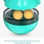 QAZSE Cat Puzzle Feeder Toy Tumbler Treat Interactive Food Dispenser Slow Feeding Cat Toy with Cat Wand