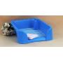 DAN Dog Toilet,Portable Plastic Toilet for Puppy Indoor Dog Toilet with Fenced for Small Dogs