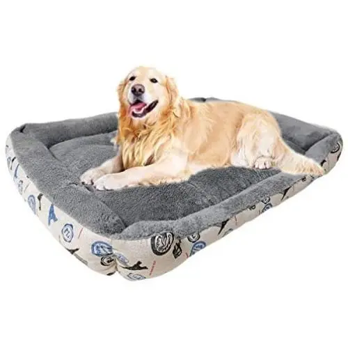 Maotu Pet Bed for Medium and Large Dogs, Safety, Comfortable, Soft, Breathable, Durable, Washable and Non-Slip Bottom for Medium and Large Dogs or Multiple (XXL-Large) Maotu Pet Bed for Medium and Large Dogs, Safety, Comfortable, Soft, Breathable, Durable, Washable and Non-Slip Bottom for Medium and Large Dogs or Multiple (XXL-Large)