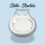 Cat Bed Round Pet Bed for Cats, Kittens, Puppies and Small Dogs / 18.5 inch Washable Pet Bed with Waterproof Bottom (Grey) Cat Bed Round Pet Bed for Cats, Kittens, Puppies and Small Dogs / 18.5 inch Washable Pet Bed with Waterproof Bottom (Grey)