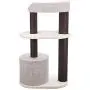 Royal Pet Club Cara Gray Cat Tower for Large Cats, with Scratching Posts, Two Platforms, Top Platform Padded with Back Rest, Condo, Removable Cushion (44444) Royal Pet Club Cara Gray Cat Tower for Large Cats, with Scratching Posts, Two Platforms, Top Platform Padded with Back Rest, Condo, Removable Cushion (44444)