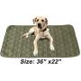 RBSC Home Waterproof Dog Bed Cover Non Slip Large Furniture Protector Sofa Cover Reusable Incontinence Bed Underpads for Pets, Dog, Cat, Kids Including 1 Brush