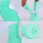 AINOLWAY Silicone Anti-Scratch Cat Shoes Boots Rubber Precaution Scratch Gloves Cat Paw Protector Nail Cover Pet Grooming Scratching Booties for Bathing Checking Treatment Shaving