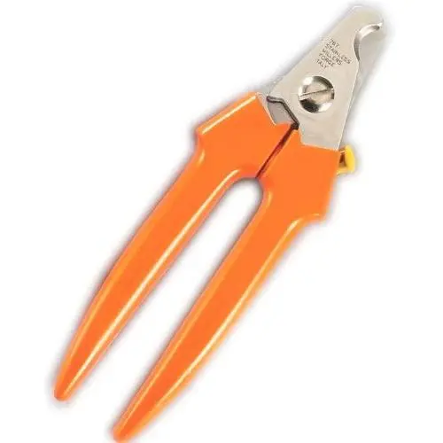 Toysdone Large Dog Nail Clippers Precision Professional Grade Claw Care Orange Handled Toysdone Large Dog Nail Clippers Precision Professional Grade Claw Care Orange Handled