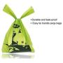 PET N PET Poop Bags 800 Counts Unscented, Dog Poop Bags with Easy Tie Handles Earth-Friendly Dog Waste Bags, Cat Litter Bags 8 x 15 inch, Completely Leak Proof, Easy Dispensing