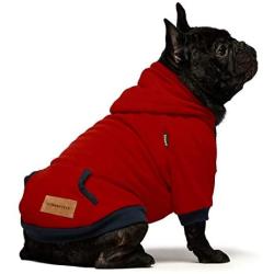 Fitwarm Casual Pet Clothes Dog Hoodies Puppy Pullover Cat Hooded Shirts Sweatshirts