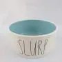 Rae Dunn Ceramic Pet Bowl Dog Cat Dish Slurp 6 Inch