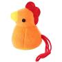 ocijf179 Pet Toy Kitty Cartoon Chick Shape Catnip Interactive Fun Cat Toy Anti-bite Pet Supplies - Blue