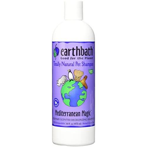 Earthbath All Natural Mediterranean Magic Rosemary Scented Deodorizing Shampoo (2 Pack), 16 oz