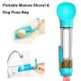 Newthinking Dog Water Bottle for Walking, Portable Dog Water Travel Dispenser with Food Container, Poop Shove and Waste Bag for Pets Outdoor Walking, Hiking, Travel