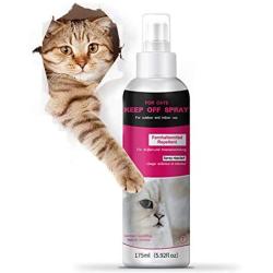 Cat Scratch Deterrent Training Spray, Cat Repellent Spray Safe for Plants, Furniture, Floors, Non-Toxic, Alcohol Free-175ml