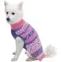 Blueberry Pet 8 Patterns Girly Designer Pullover Interlock Dog Sweaters
