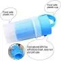 5 in 1 Pet Grooming Shower Brush Washing Kit | Dog Hair Removal Gloves | Self Cleaning Slicker Brush for Dogs & Cats | Absorbent Pet Bath Towel | Pet Finger Toothbrush | Dog and Cat Foot Washing Cup