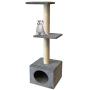 Cloe E Cluzo Two Tiered Cat Tree with Scratching Post